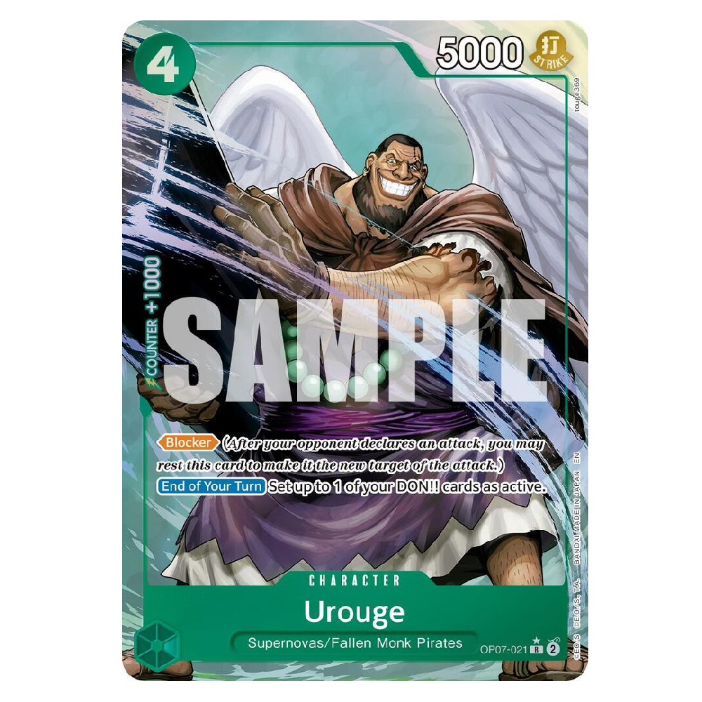 Urouge (Alt Art) - OP07-021 - R - 1st Edition