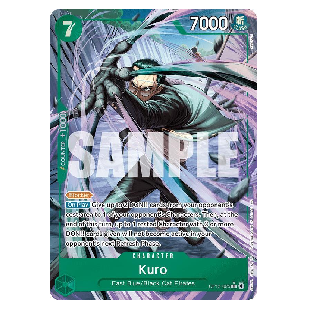 Kuro (Alt Art) - OP15-025 - R - 1st Edition