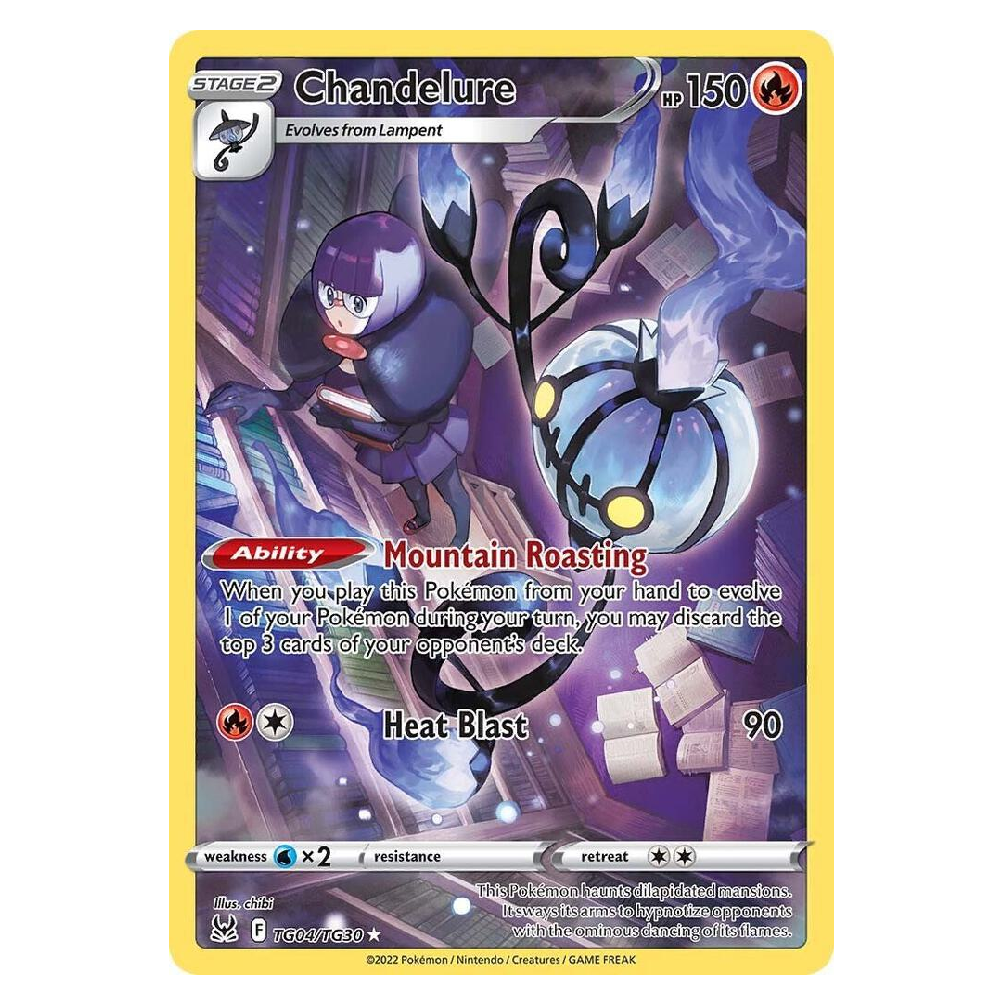 Chandelure - TG04/TG30 - Ultra Rare - 1st Edition