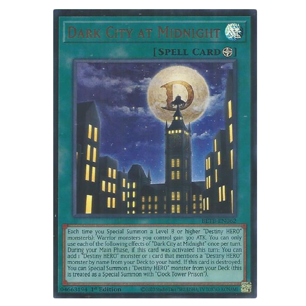 Dark City at Midnight - BETB-EN062 - Ultra Rare - 1st Edition