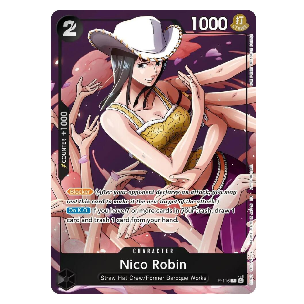 Nico Robin (Event Pack Vol.9) - P-116 - Promo - 1st Edition