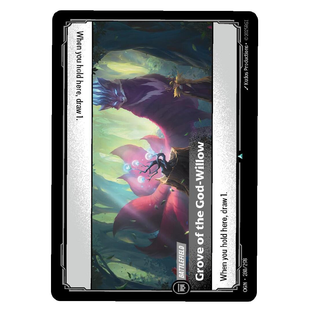 Grove of the God-Willow (Foil) - OGN 280/298 - Uncommon - 1st Edition