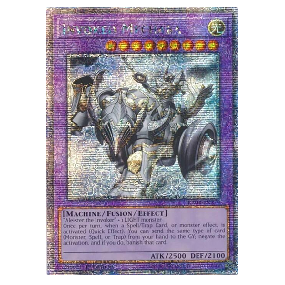 Invoked Mechaba - RA04-EN279 - Quarter Century Secret Rare - 1st Edition