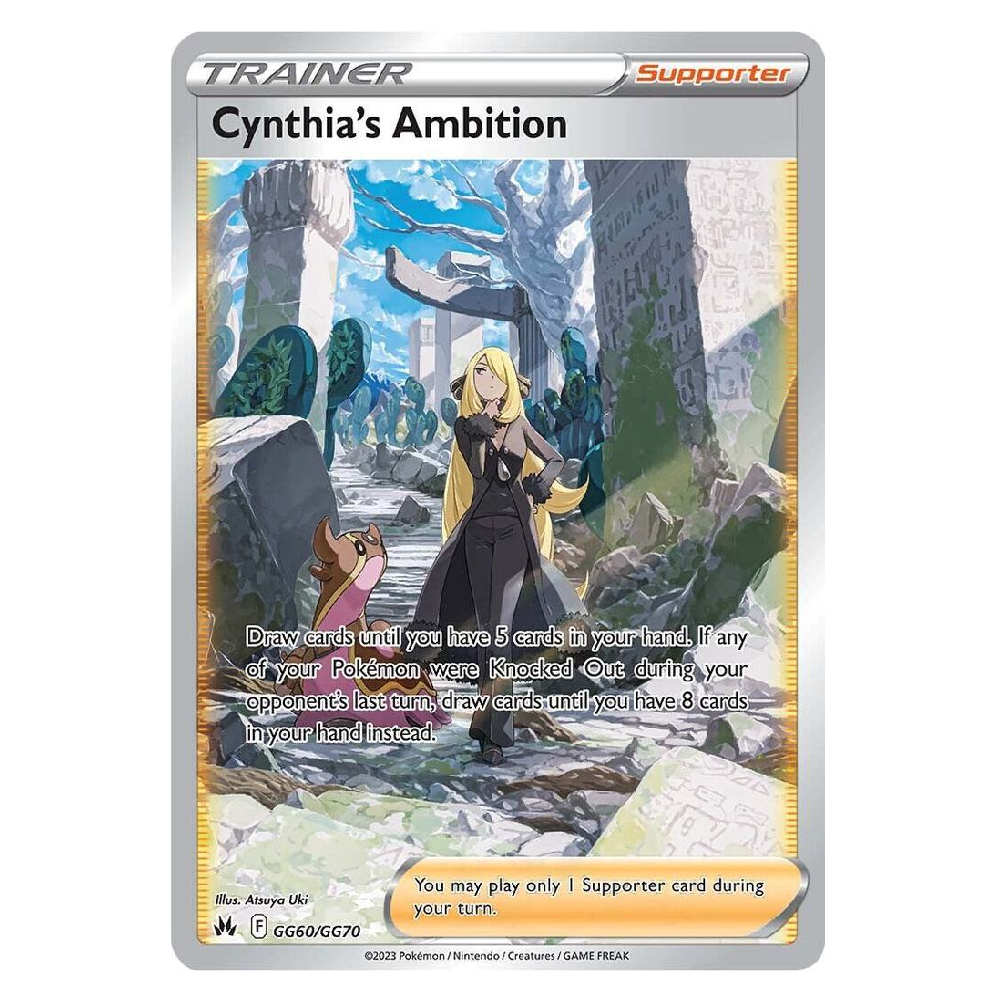 Cynthia's Ambition - GG60/GG70 - Ultra Rare - 1st Edition