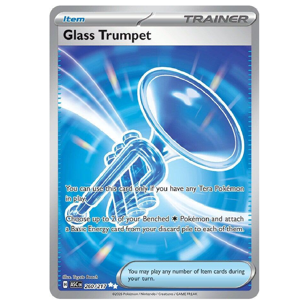 Glass Trumpet - ASC 260/217 - Ultra Rare - 1st Edition