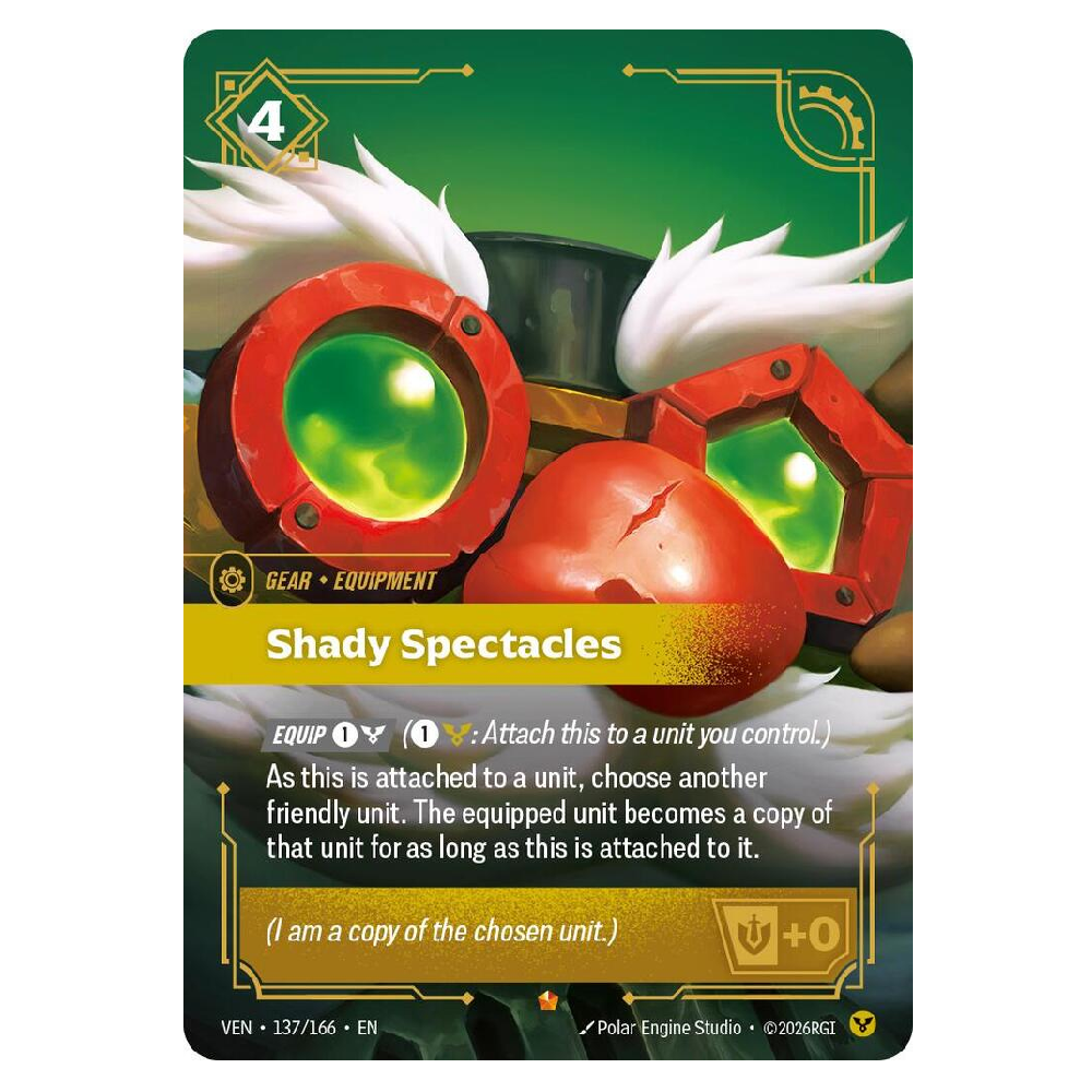 Shady Spectacles - VEN 137/166 - Epic - 1st Edition
