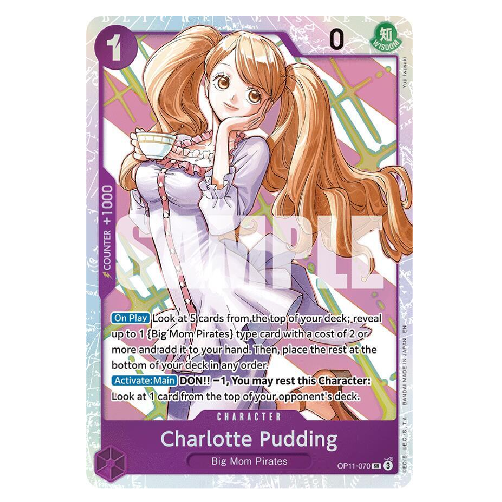 Charlotte Pudding - OP11-070 - SR - 1st Edition