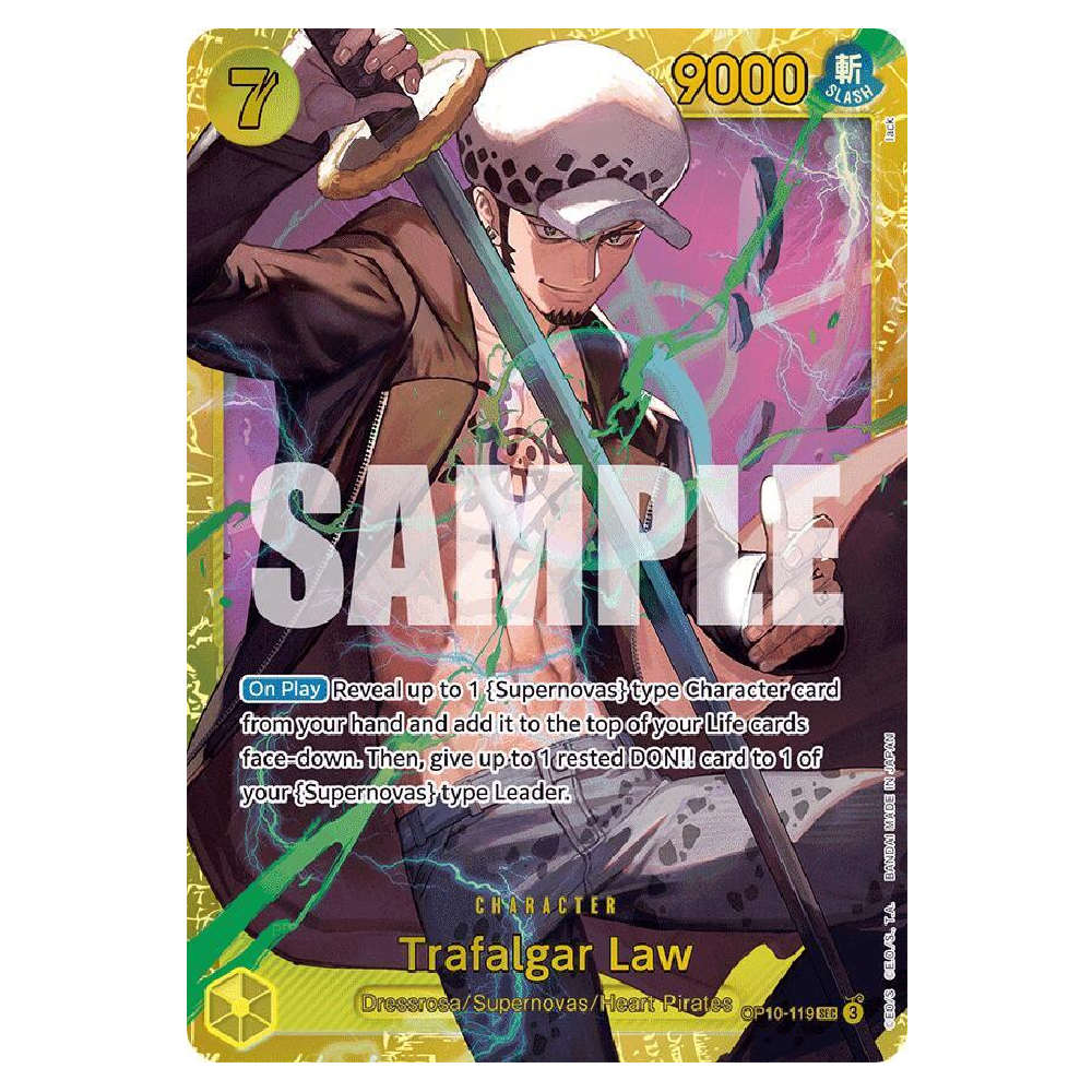 Trafalgar Law - OP10-119 - SEC - 1st Edition
