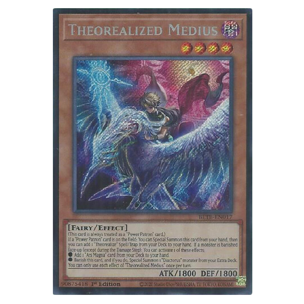 Theorealized Medius - BETB-EN017 - Secret Rare - 1st Edition