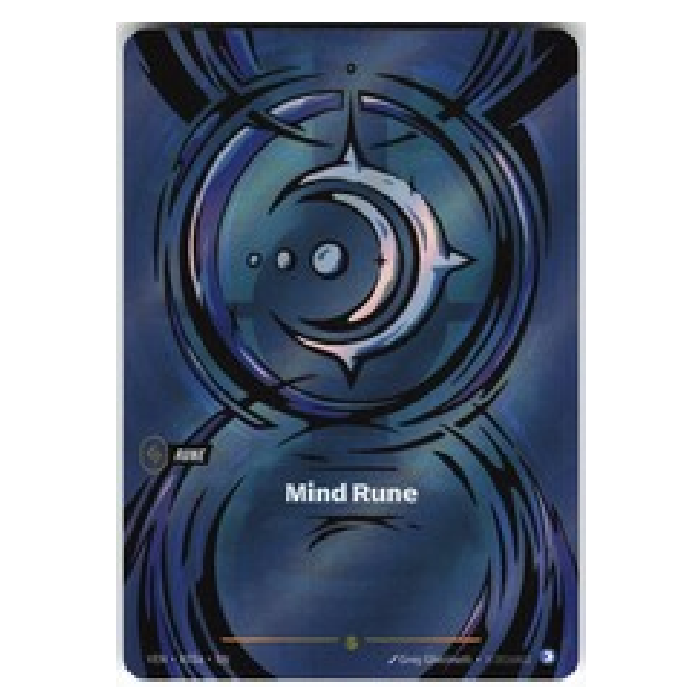 Mind Rune (Alt Art) - VEN R03a - Showcase - 1st Edition