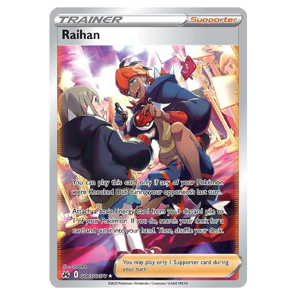 Raihan - GG65/GG70 - Ultra Rare - 1st Edition
