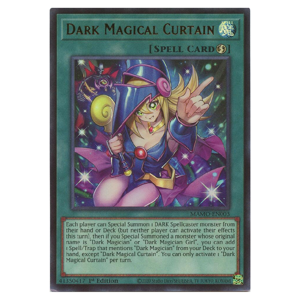 Dark Magical Curtain - MAMO-EN003 - Ultra Rare - 1st Edition