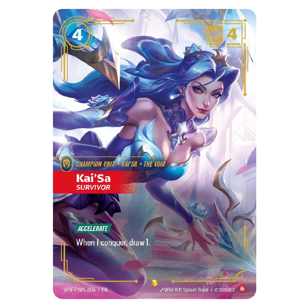 Kai'Sa Survivor (SP) - VEN SP1/006 - Showcase - 1st Edition