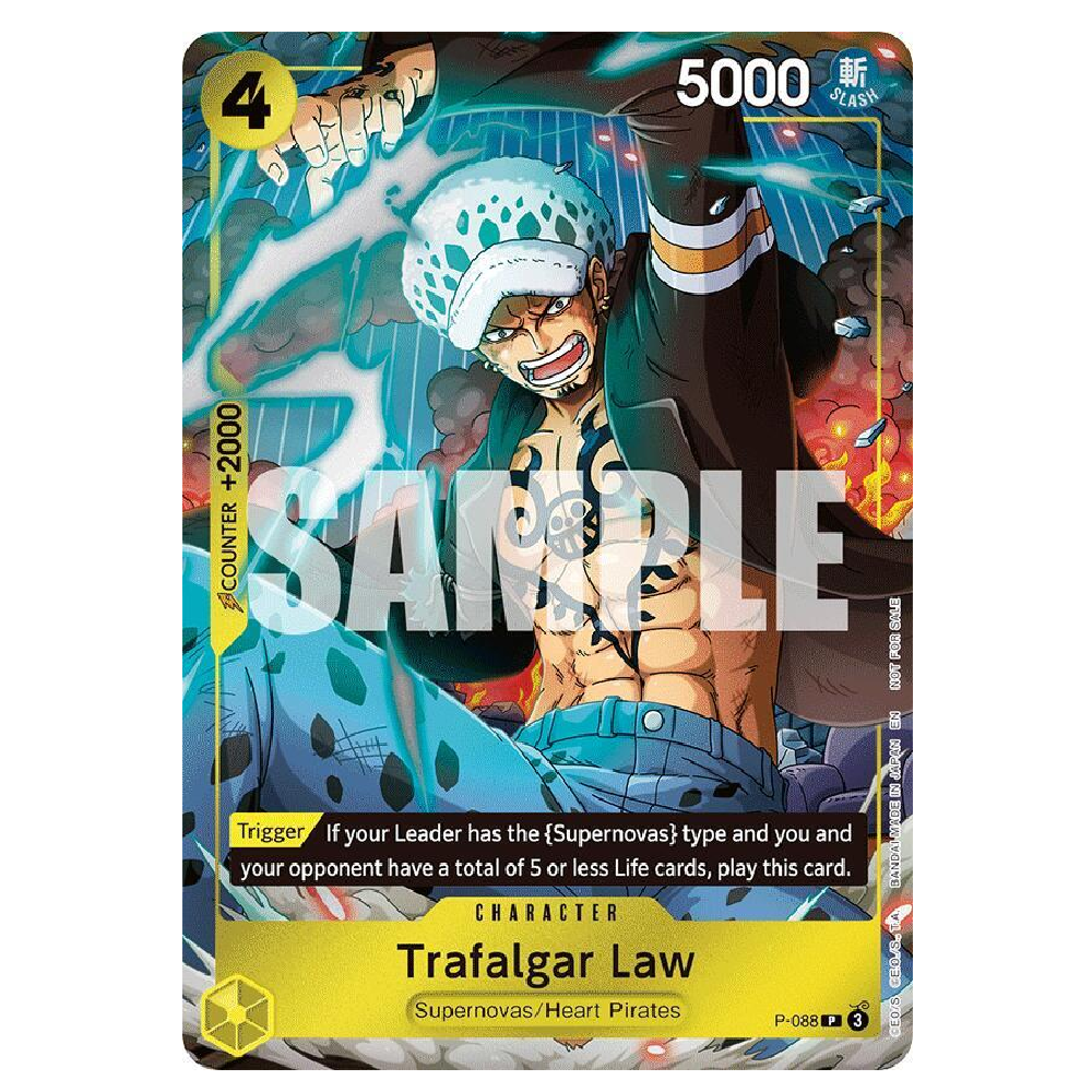 Trafalgar Law (Event Pack Vol.7) - P-088 - Promo - 1st Edition