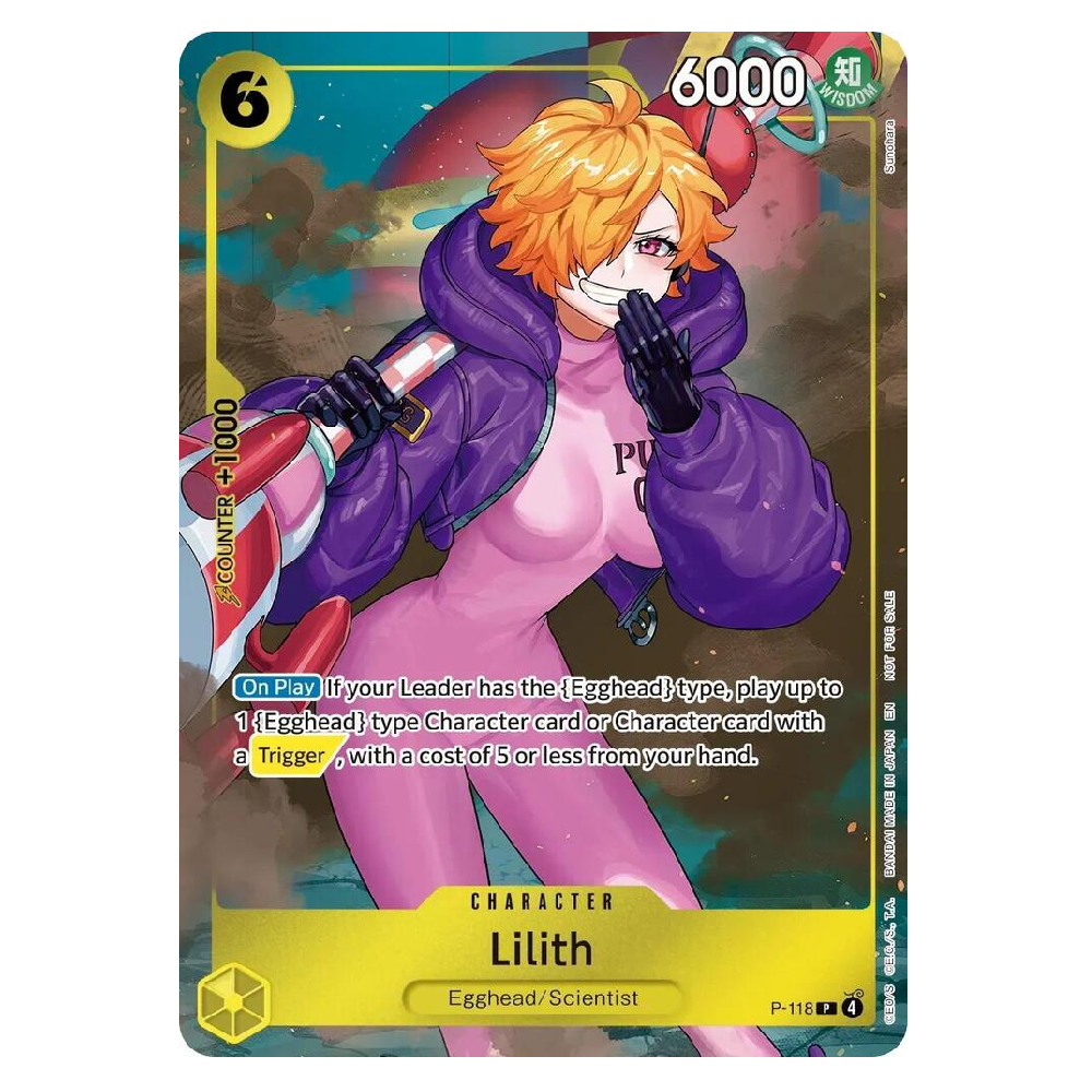 Lilith (Event Pack Vol.9) - P-118 - Promo - 1st Edition