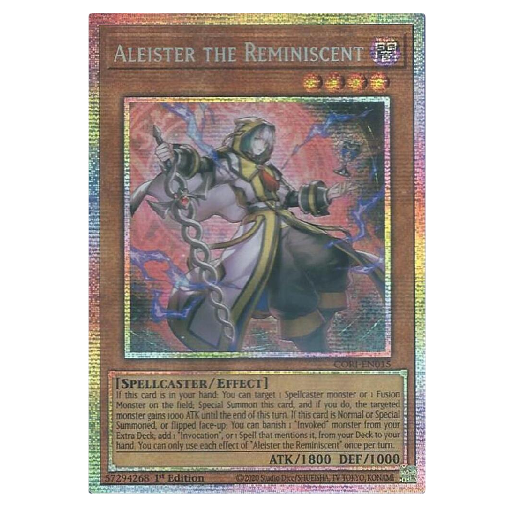 Aleister the Reminiscent - CORI-EN015 - Starlight Rare - 1st Edition