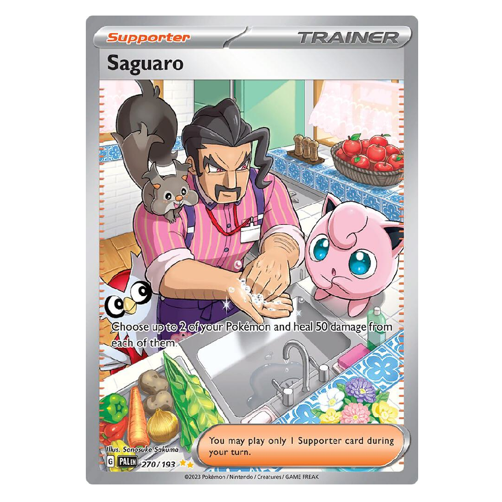 Saguaro - PAL 270/193 - Special Illustration Rare - 1st Edition
