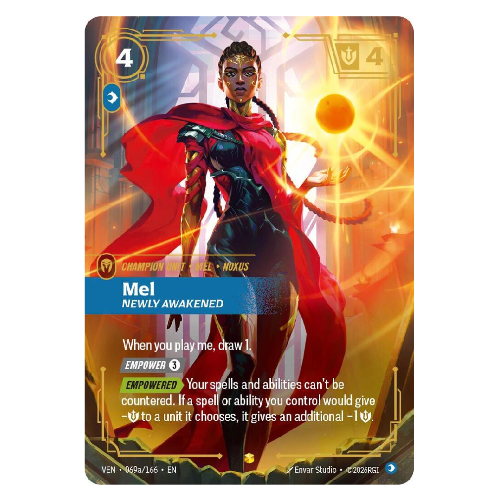 Mel Newly Awakened (Alt Art) - VEN 069a/166 - Showcase - 1st Edition