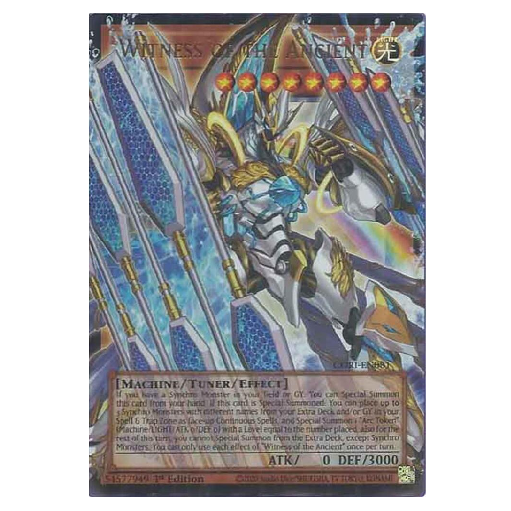 Witness of the Ancient (Overframe) - CORI-EN081 - Ultra Rare - 1st Edition