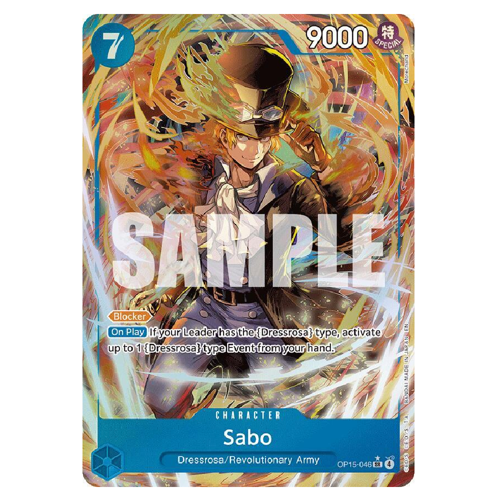 Sabo (Alt Art) - OP15-046 - SR - 1st Edition