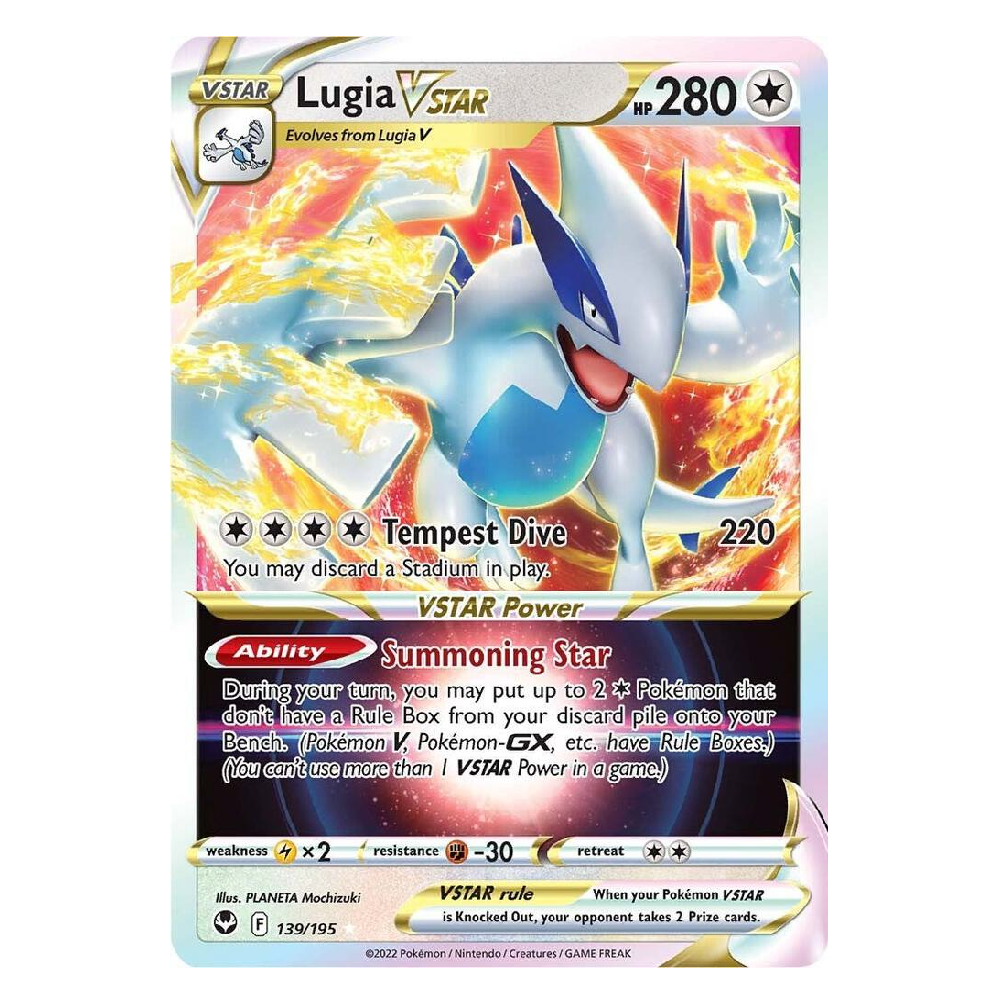 Lugia Vstar - 139/195 - Ultra Rare - 1st Edition