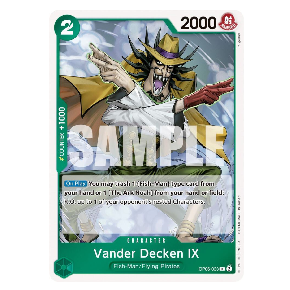 Vander Decken IX - OP06-033 - R - 1st Edition
