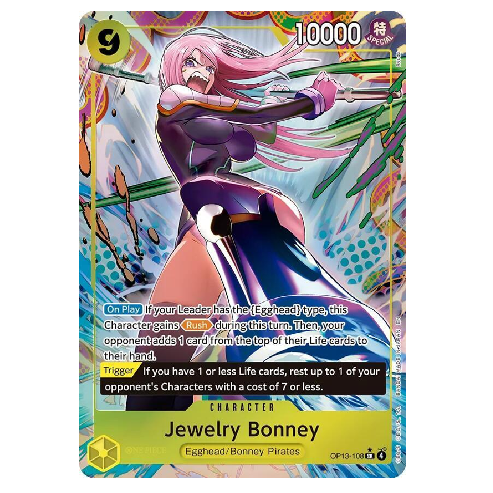 Jewelry Bonney (Alt Art) - OP13-108 - SR - 1st Edition