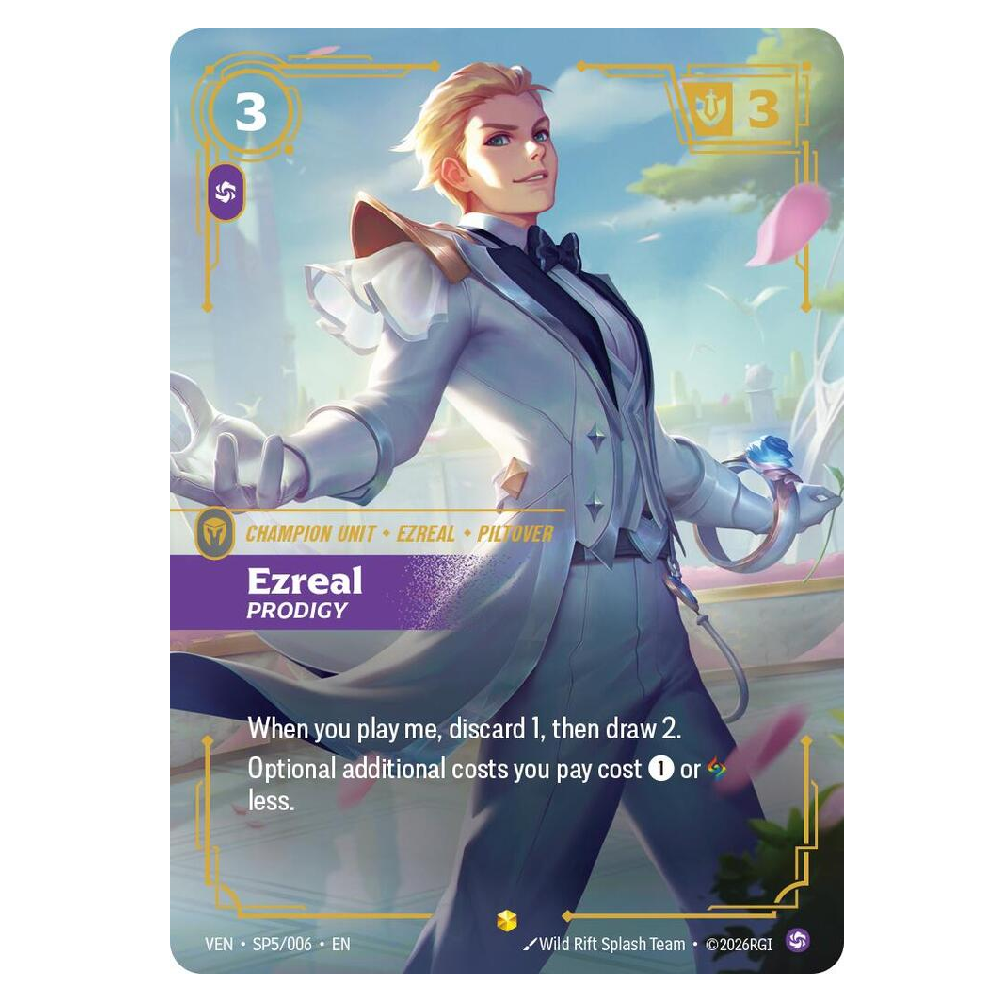 Ezreal Prodigy (SP) - VEN SP5/006 - Showcase - 1st Edition