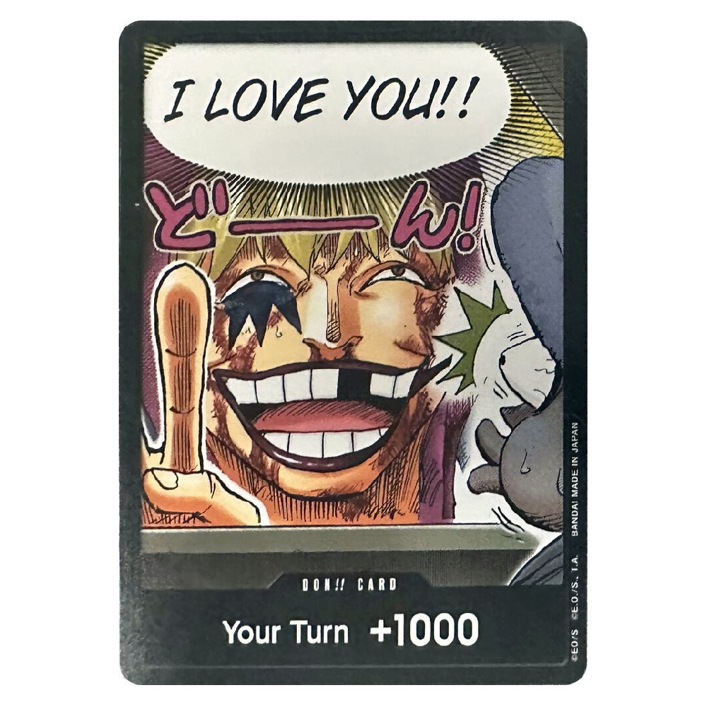Don!! Card (Color) (Special Don!! Card Pack) - OP04 - Don!! - 1st Edition