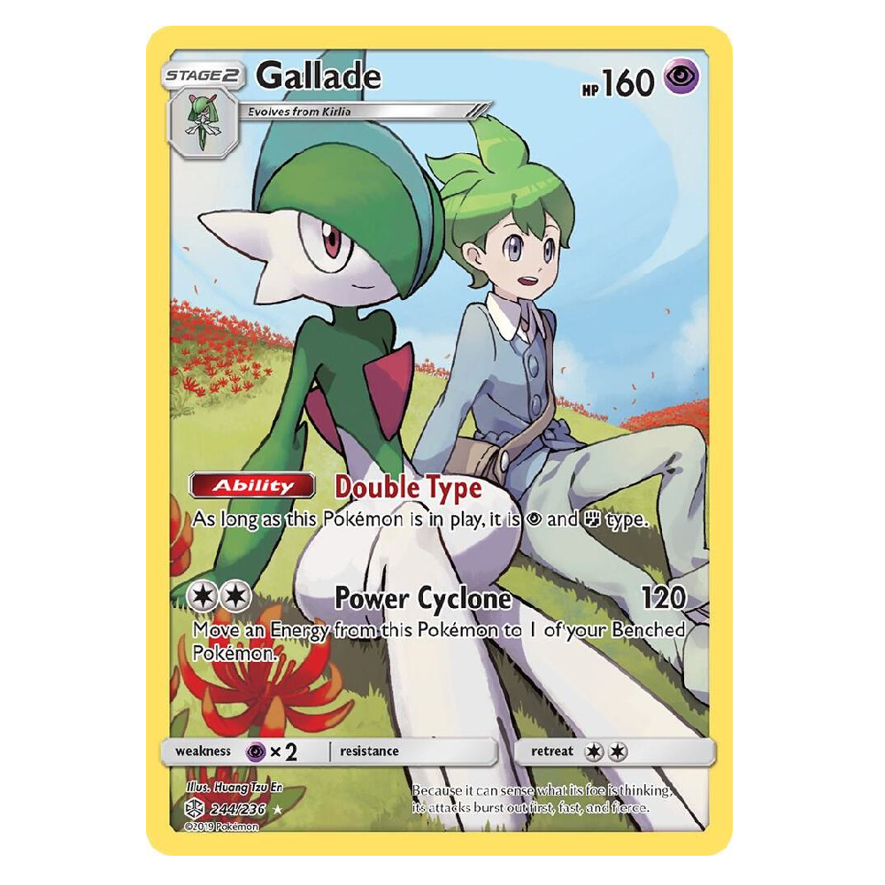 Gallade - 244/236 - Secret Rare - 1st Edition