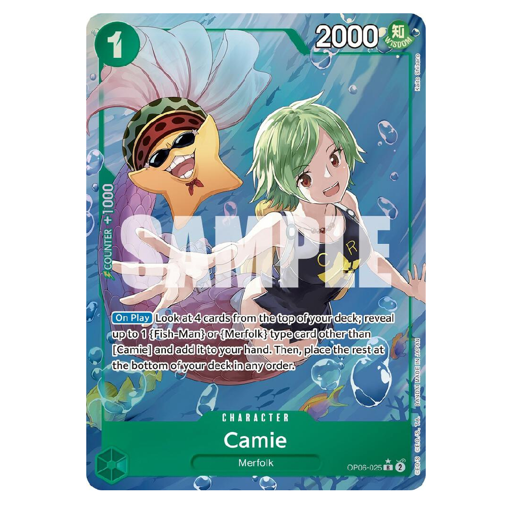 Camie (Alt Art) - OP06-025 - R - 1st Edition