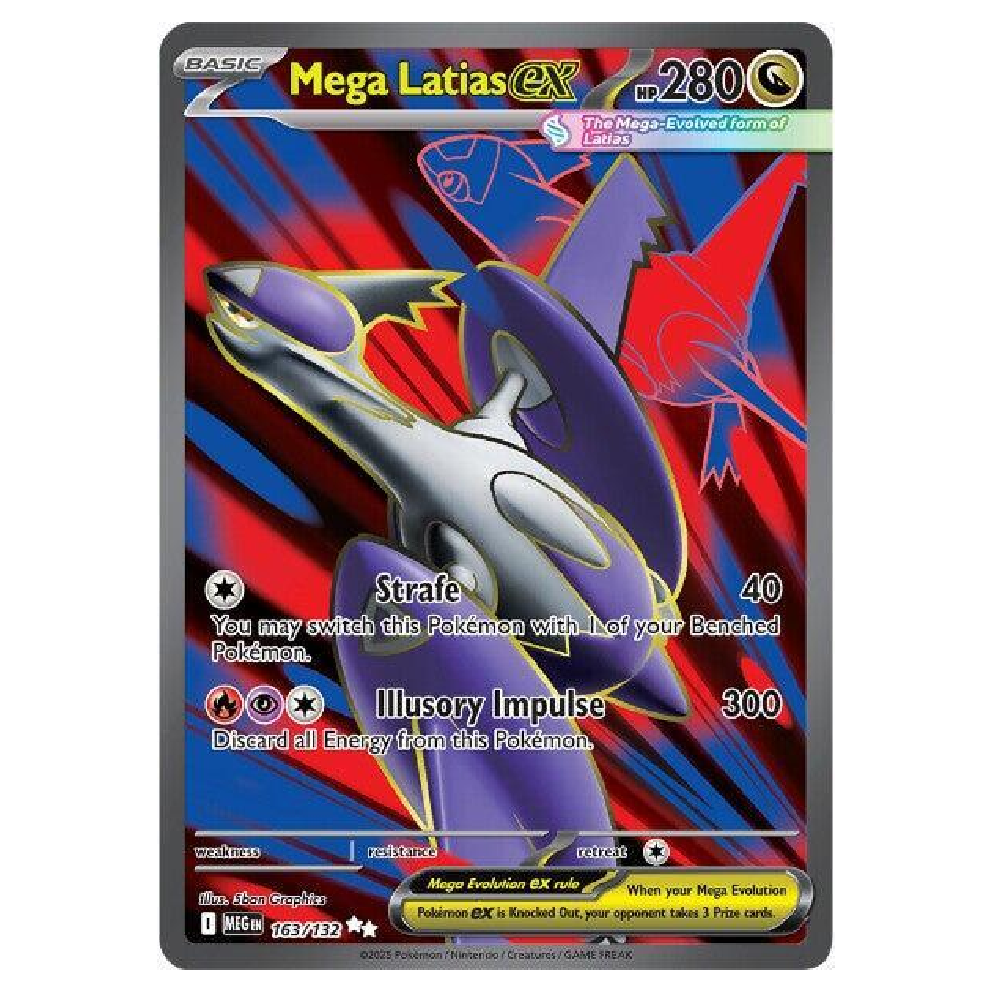 Mega Latias ex - MEG 163/132 - Ultra Rare - 1st Edition
