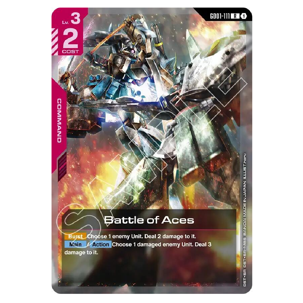 Battle of Aces - GD01-111 - R - 1st Edition