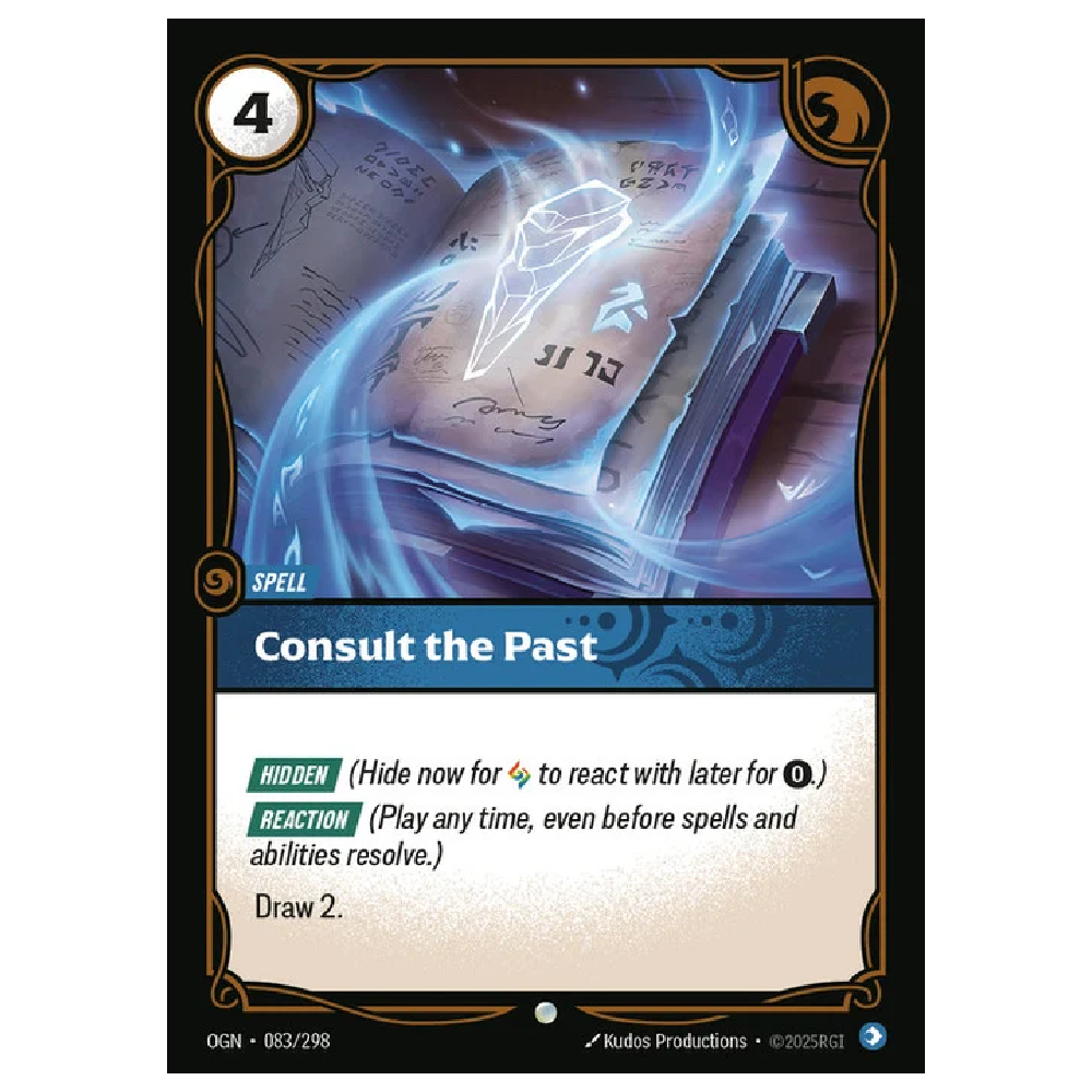 Consult the Past - OGN 083/298 - Promo - 1st Edition