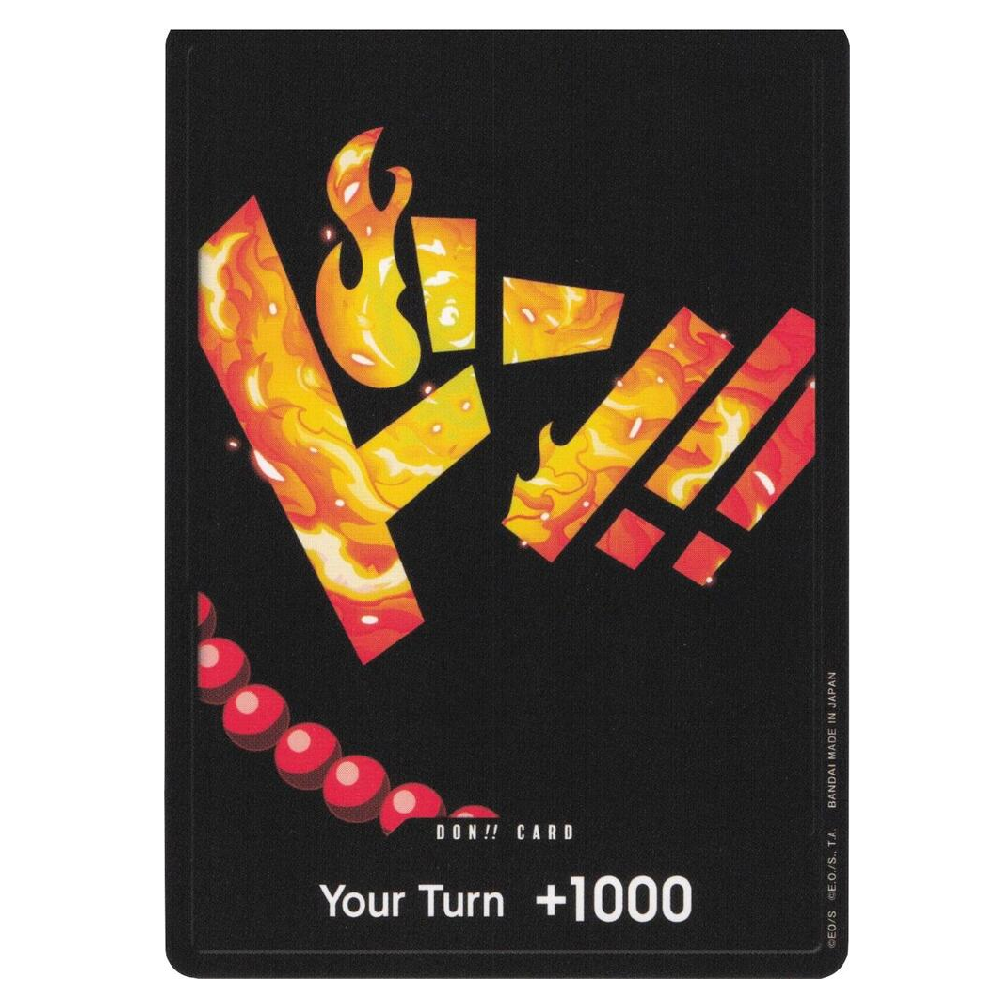 DON!! Card (Ace) (Foil) - PRB-01 - DON!! - 1st Edition
