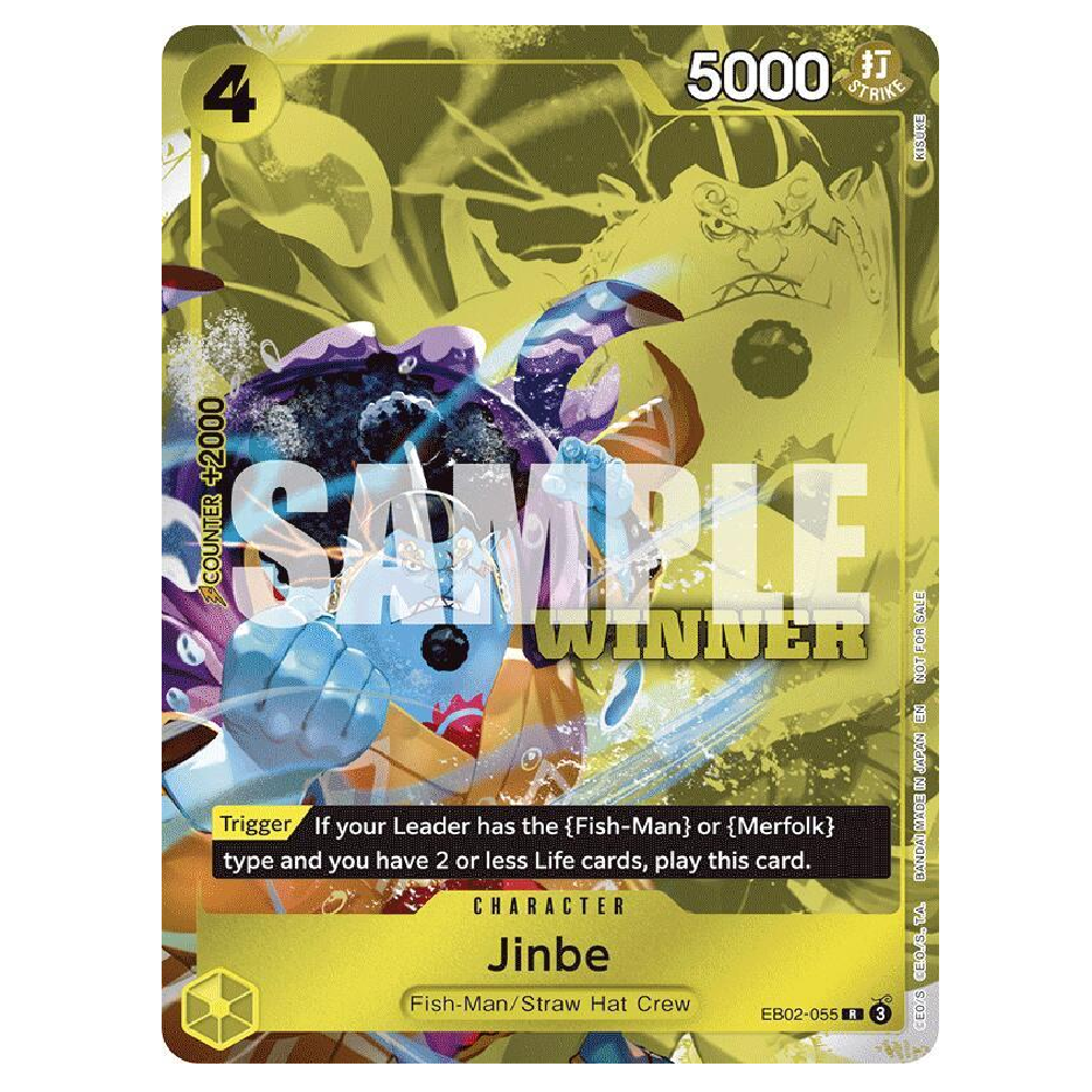 Jinbe (Winner Pack 2025 Vol. 3) - EB02-055 - R - 1st Edition