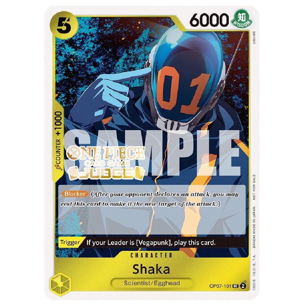 Shaka (Judge Pack Vol. 5) - OP07-101 - UC - 1st Edition