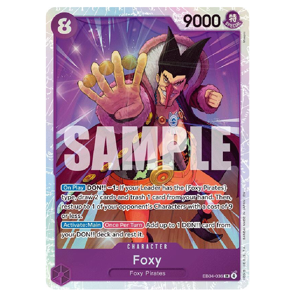Foxy - EB04-036 - SR - 1st Edition