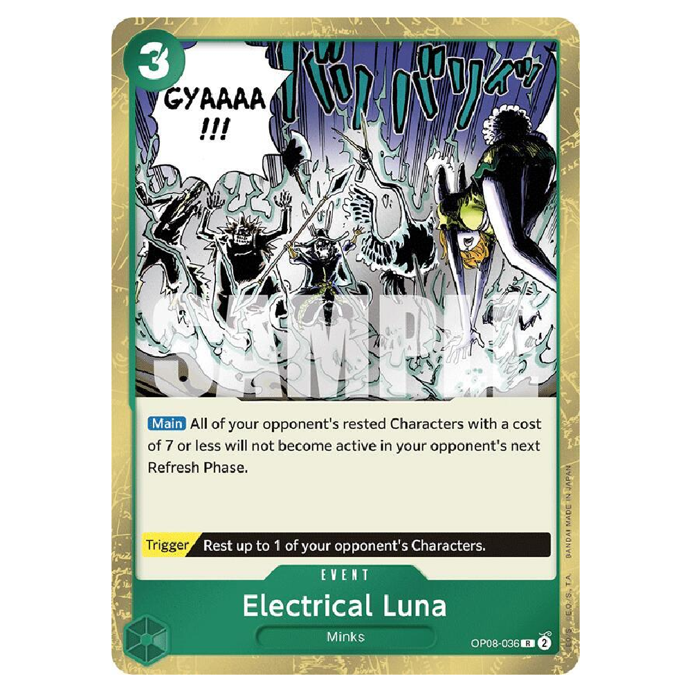 Electrical Luna - OP08-036 - R - 1st Edition
