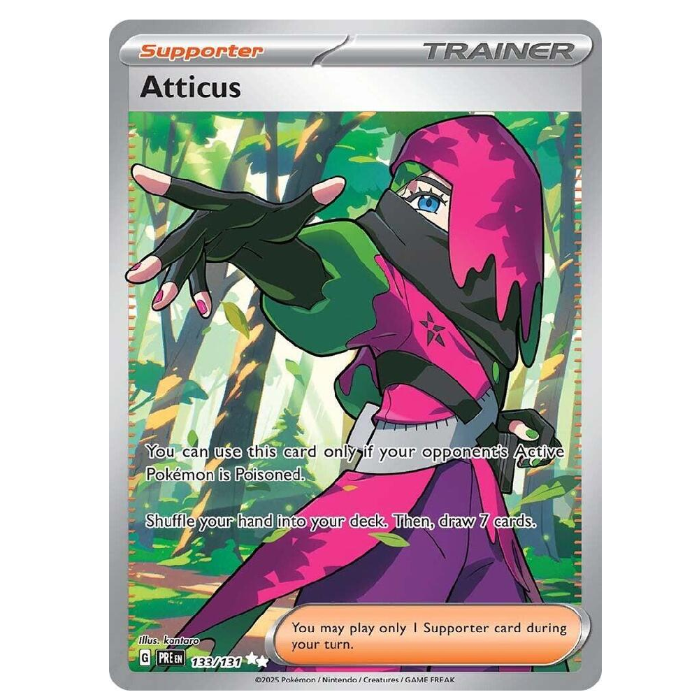 Atticus - PRE 133/131 - Ultra Rare - 1st Edition