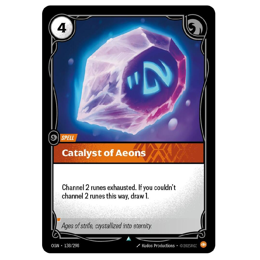 Catalyst of Aeons - OGN 138/298 - Uncommon - 1st Edition