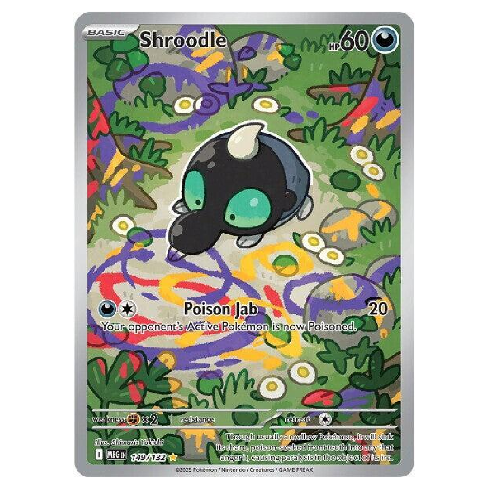 Shroodle - MEG 149/132 - Illustration Rare - 1st