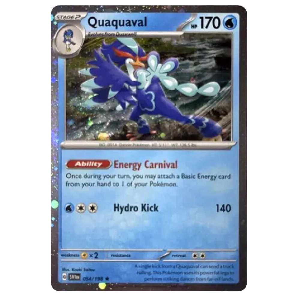Quaquaval (Cosmos Holo) - SVI 054/198 - Promo - 1st Edition