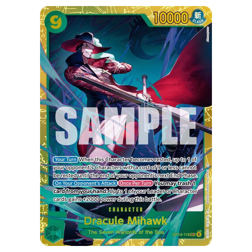 Dracule Mihawk - OP14-119 - SEC - 1st Edition
