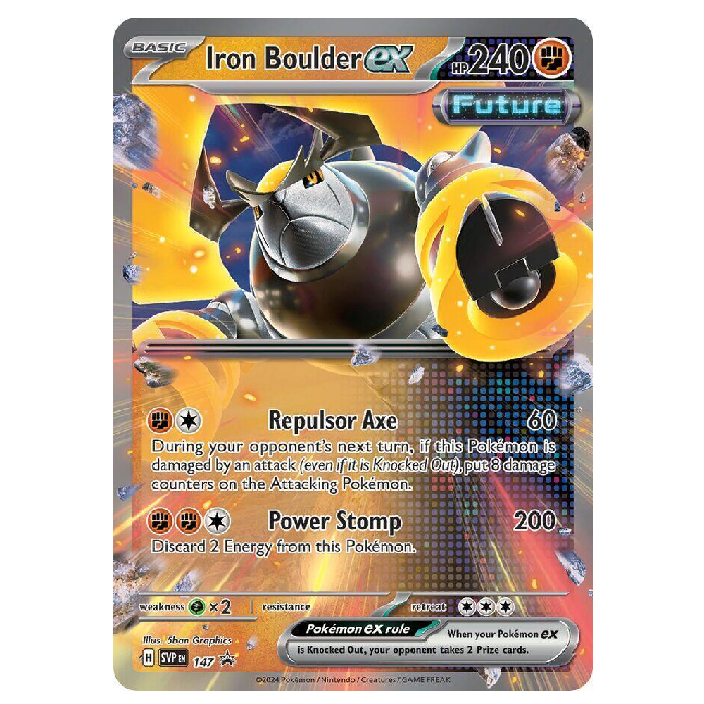 Iron Boulder ex - SVP 147 - Promo - 1st Edition
