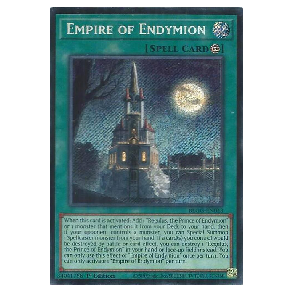 Empire of Endymion - BLGG-EN043 - Secret Rare - 1st Edition