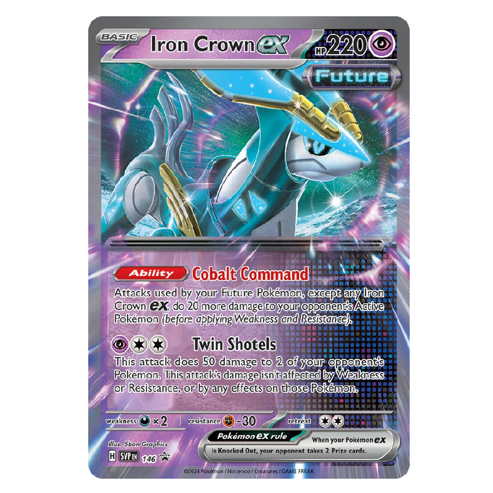 Iron Crown ex - SVP 146 - Promo - 1st Edition