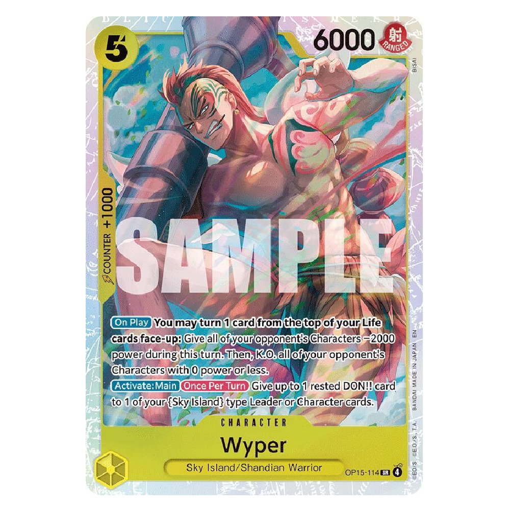 Wyper - OP15-114 - SR - 1st Edition