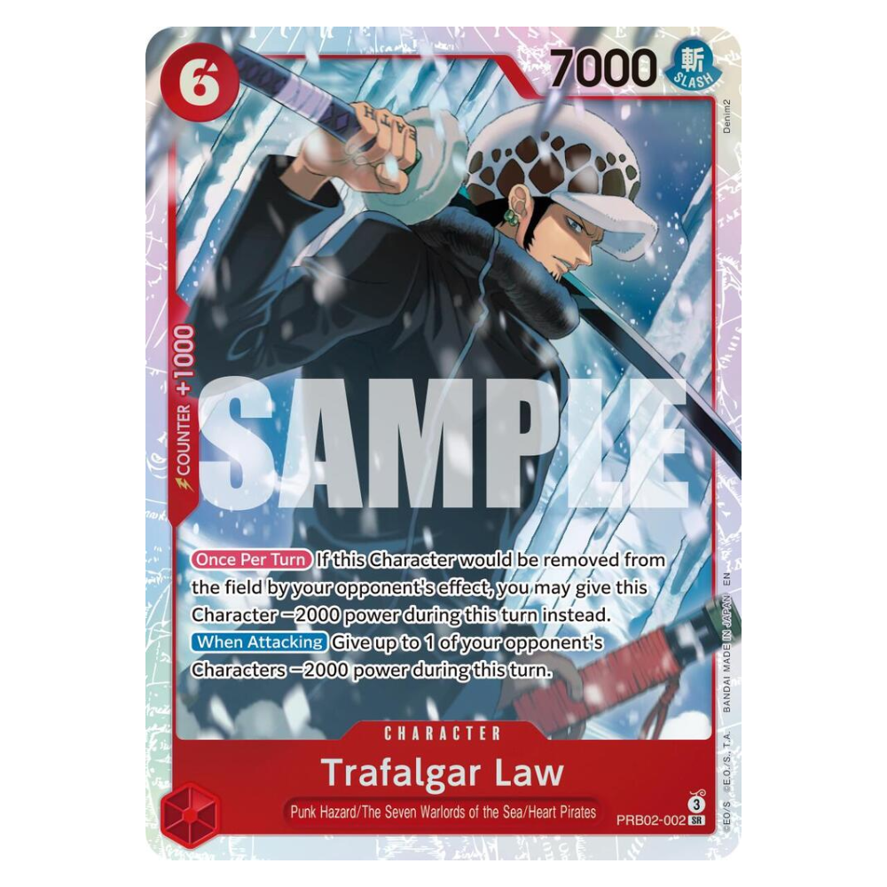 Trafalgar Law - PRB02-002 - SR - 1st Edition