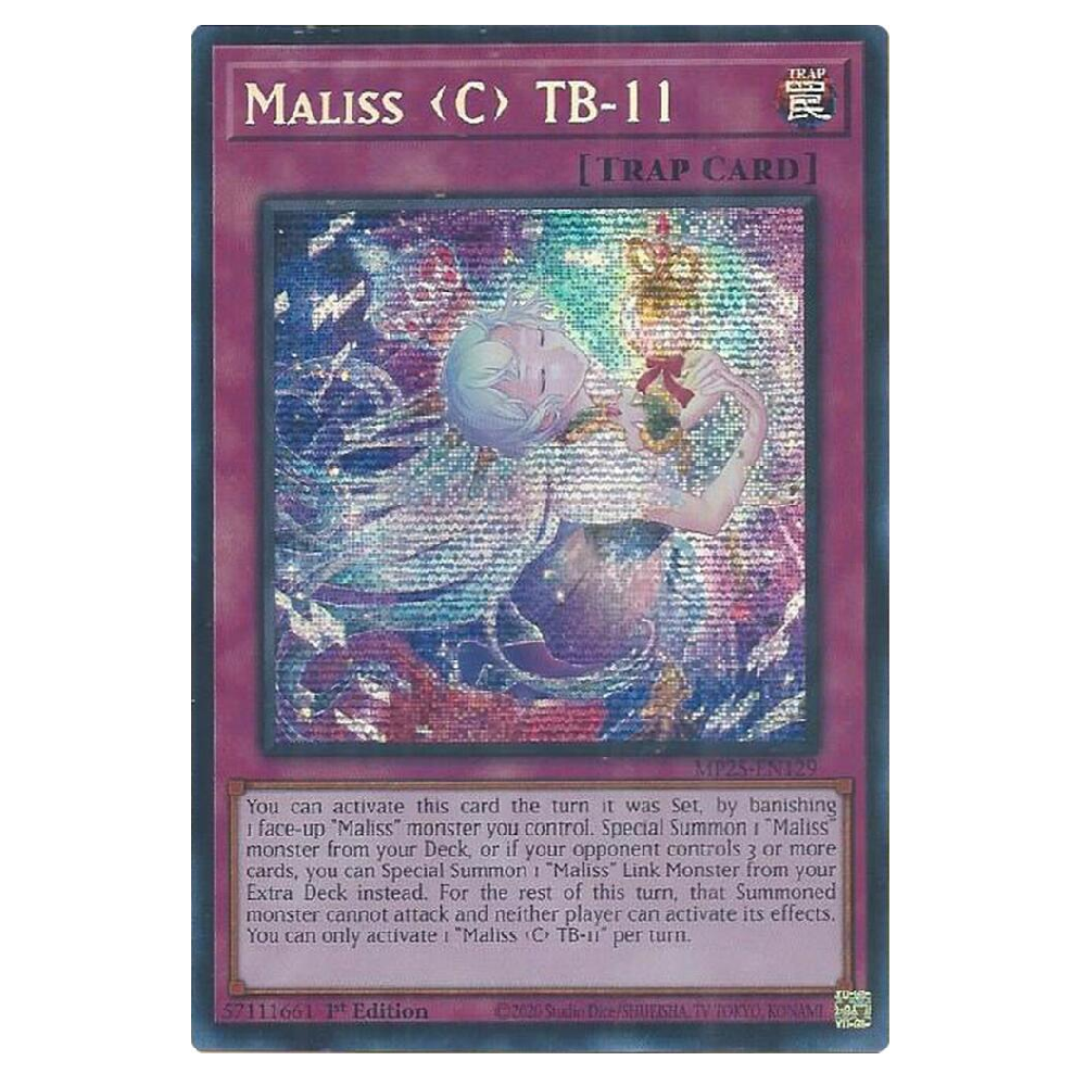 Maliss <C> TB-11 - MP25-EN129 - Prismatic Secret Rare - 1st Edition